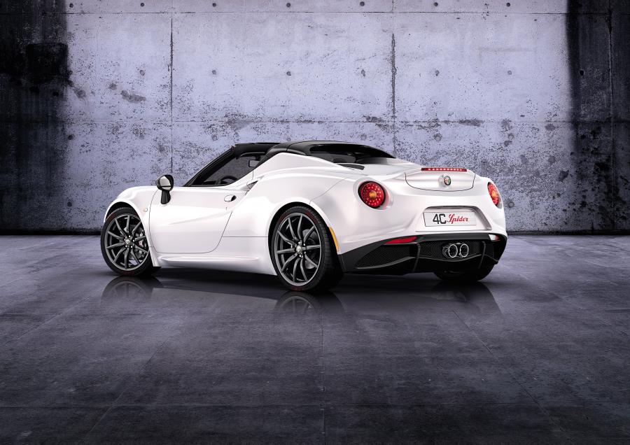 Alfa Romeo 4C Spider Concept 2014 года  (фото 3 из 6)